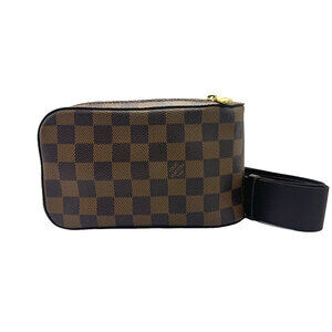 Louis Vuitton Damier Geronimos Canvas Body Bag Brown